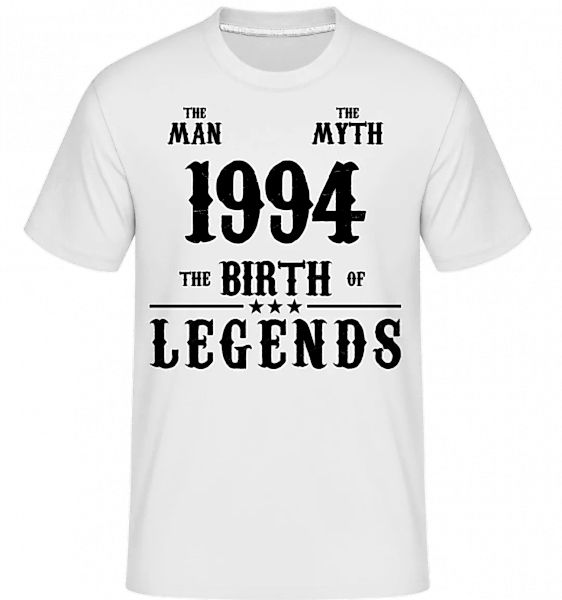 1994 The Man Myth · Shirtinator Männer T-Shirt günstig online kaufen