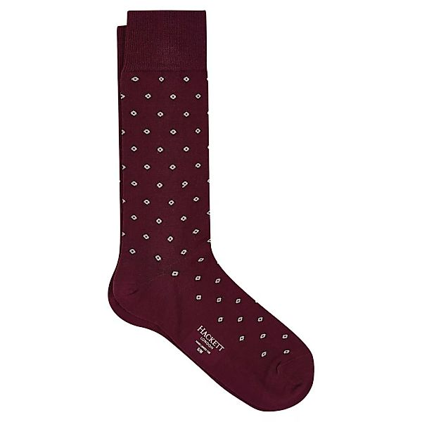Hackett Square P Socken S-M Burgundy günstig online kaufen