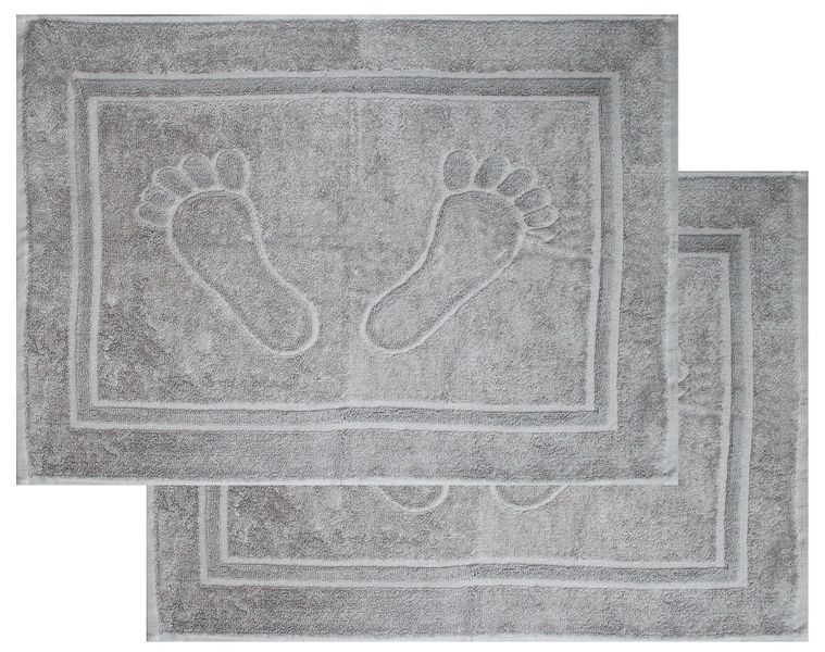 KH-Haushaltshandel Duschmatte 2er Pg. Badvorleger, Badematte günstig online kaufen