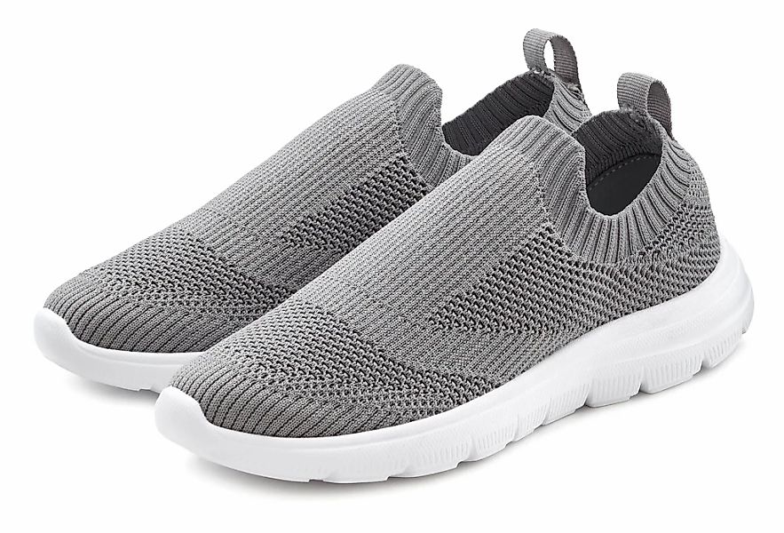 LASCANA Sneaker "Slip-On-Sneaker," Slipper, Halbschuh ultraleicht und zum R günstig online kaufen