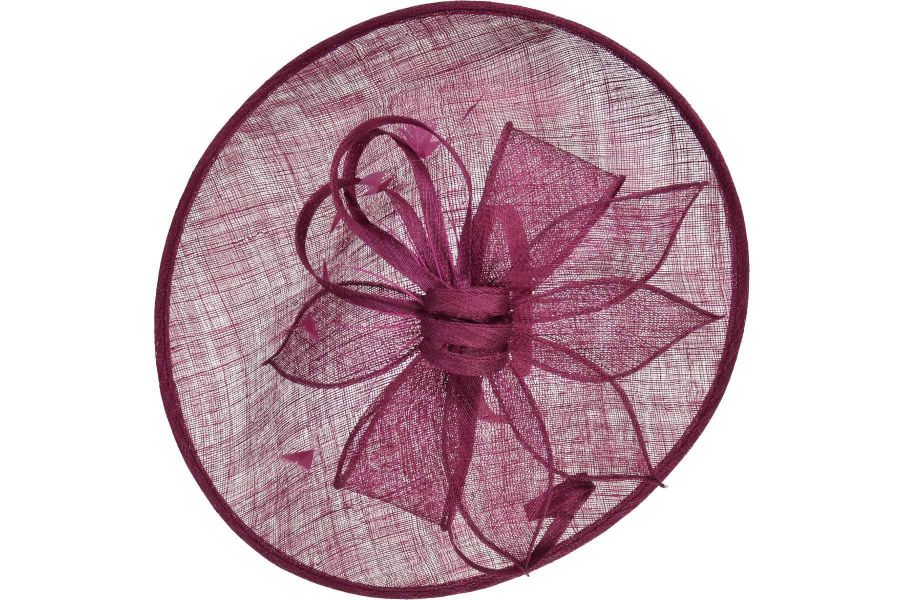 Seeberger Strohhut Sinamay Haarreif großer Blüte günstig online kaufen