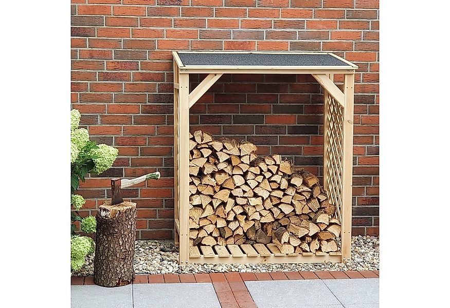 promadino Kaminholzregal Speyer, BxTxH:119,5x68x148 cm günstig online kaufen