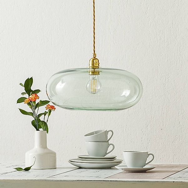 EBB & FLOW Horizon Hängelampe gold rauch Ø 36 cm günstig online kaufen