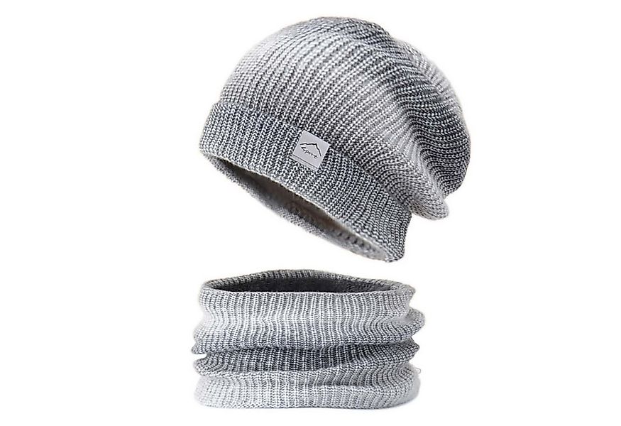 Coonoor Mütze & Schal Wintermütze Strickmütze mit Schal Damen Warme Winterm günstig online kaufen