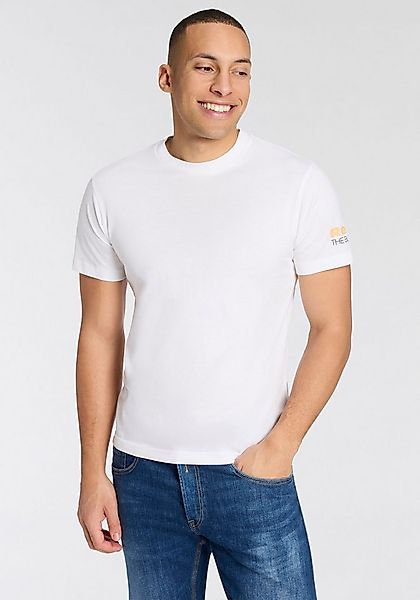 Replay T-Shirt Replaydruck am Ärmelabschluss günstig online kaufen