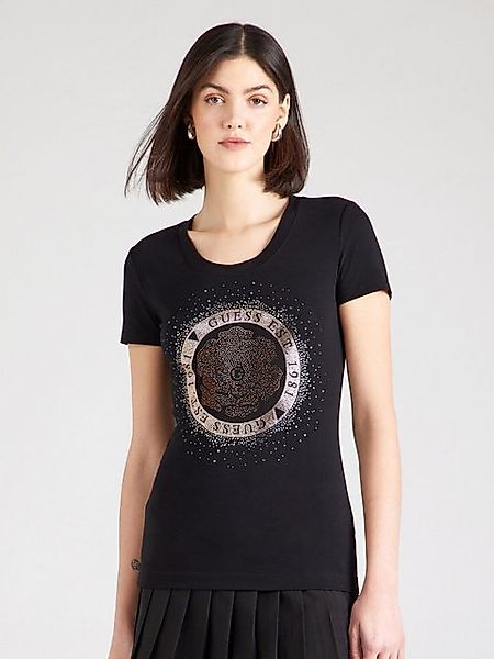 Guess T-Shirt Peony (1-tlg) Ziersteine günstig online kaufen