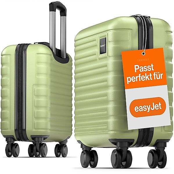 Travely Koffer Polycarbonat Handgepäck Koffer 45x36x20cm günstig online kaufen