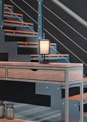 my home Tischleuchte Liotta, Ein-/Ausschalter, Leuchtmittel günstig online kaufen