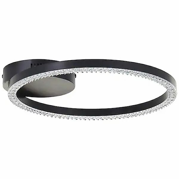 BreLight LED Deckenleuchte »Aurelia«, Kristalloptik, Ø 30 cm, 1400 lm, 3000 günstig online kaufen