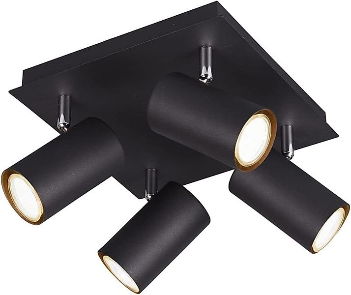 lightling Deckenspots Julie Spotbalken 4 Flammen, ohne Leuchtmittel, abhäng günstig online kaufen