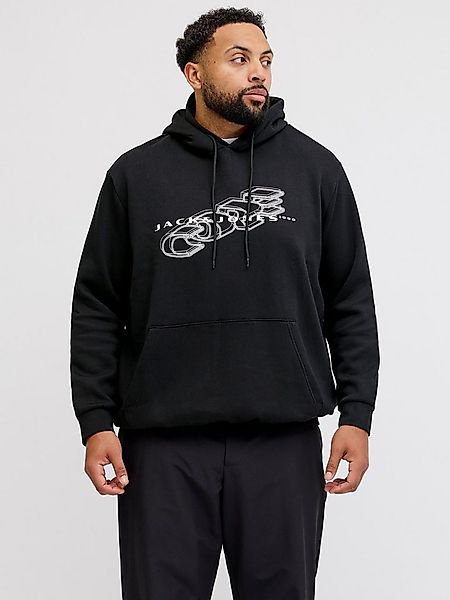 Jack & Jones PlusSize Kapuzensweatshirt JCOFUSION BRANDING SWEAT HOOD PLS günstig online kaufen