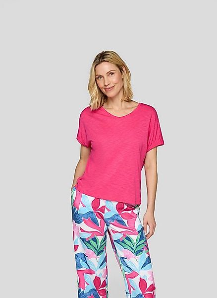 Rabe Print-Shirt Rabe Basic T-Shirt mit V-Ausschnitt günstig online kaufen