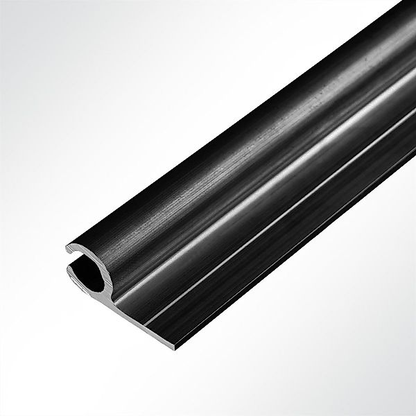 LYSEL® U-Laufschiene Kederschiene Kederleiste Aluminium 0° günstig online kaufen