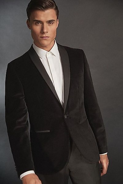 Next Smokingsakko Samtsakko – Slim Fit (1-tlg) günstig online kaufen