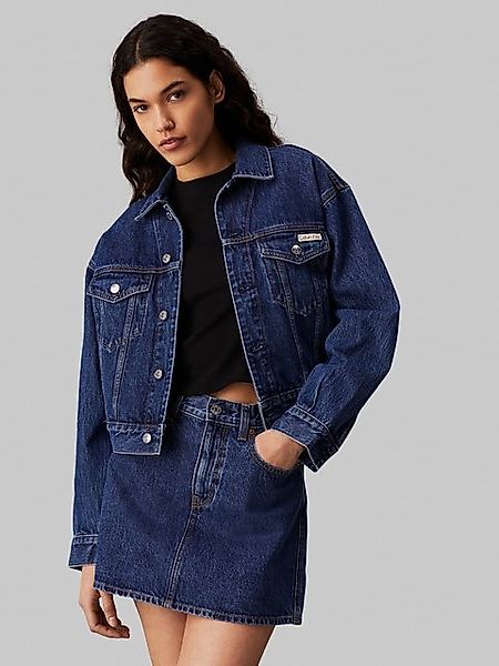 Calvin Klein Jeans Jeansjacke Hero 90'S Trucker Jacket mit Logopatch günstig online kaufen