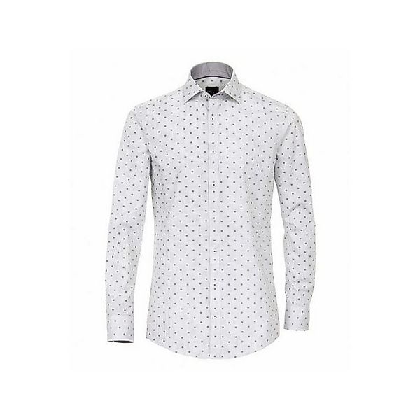 VENTI Langarmhemd Langarm Freizeithemd für Herren in schwarz (1-tlg) günstig online kaufen