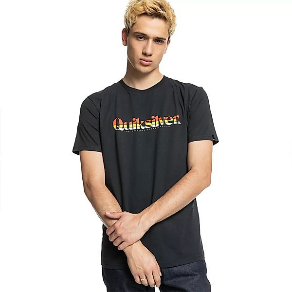 Quiksilver Primary Colours Kurzärmeliges T-shirt S Black günstig online kaufen