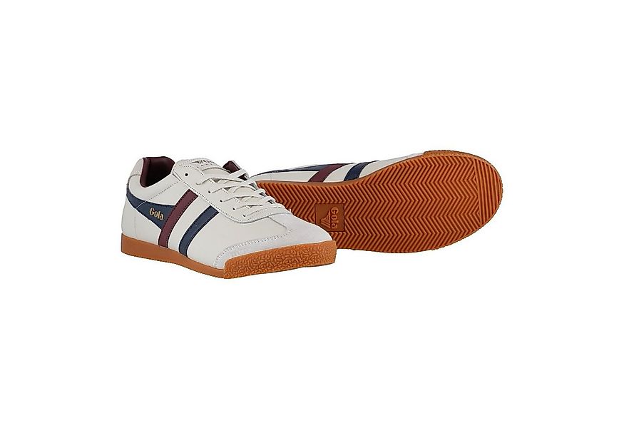 Gola Harrier Leder offwhite/navy/burgund Herren Sneaker günstig online kaufen