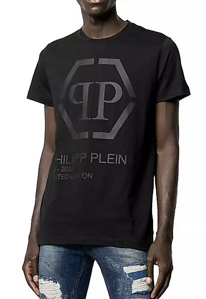 PHILIPP PLEIN T-Shirt Gold Cut T-Shirt Limited Edition FW20 Logo Shirt Rund günstig online kaufen