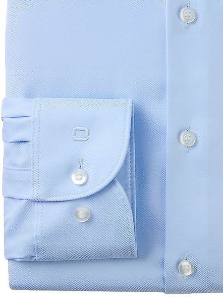 OLYMP Level Five Hemd Hellblau Twill Extra Lange Ärmel - Größe 42 günstig online kaufen