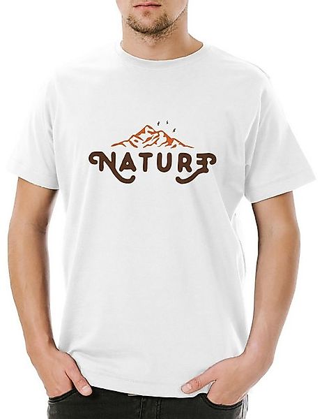 Urban Backwoods Print-Shirt Nature Herren T-Shirt Zelten Camping Hiking Ber günstig online kaufen