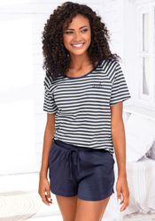 Vivance Dreams Shorty 2 Stk. tlg., mit schönem Streifenmuster günstig online kaufen