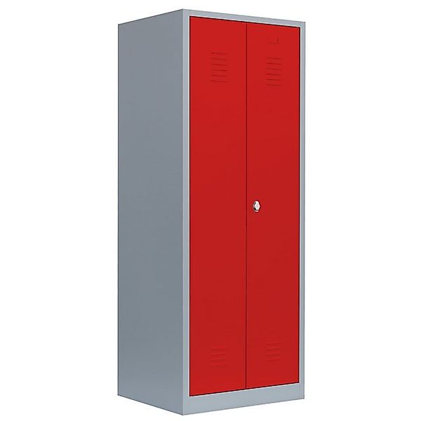 Steelboxx Spind Kleiderspind mittig schließend 180x80x50cm Umkleideschrank günstig online kaufen