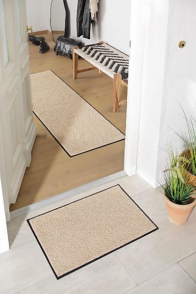 my home Fußmatte Lavea, rechteckig, Höhe: günstig online kaufen