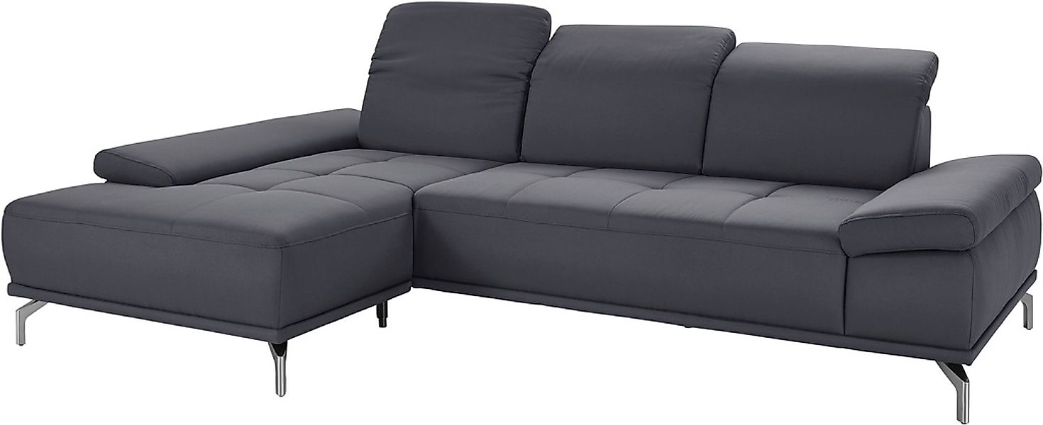 Places of Style Ecksofa "Caluna", Inkl.Sitztiefenverstellung, wahlweise mit günstig online kaufen