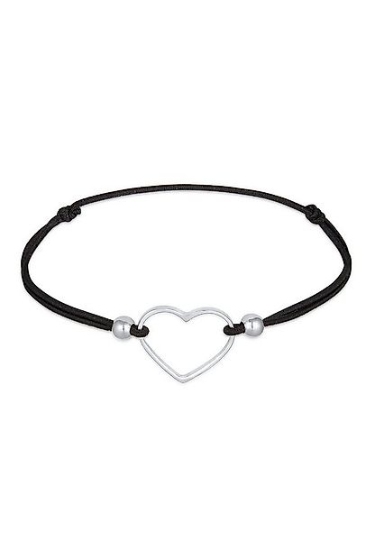 Elli Armband Herz Liebe Elastisches Gummiband 925 Silber (kein Set, 1-tlg), günstig online kaufen