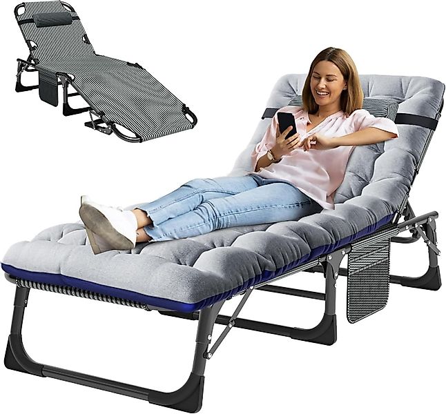 Meulbaty Klappbett Klappbar Sonnen Liege für günstig online kaufen