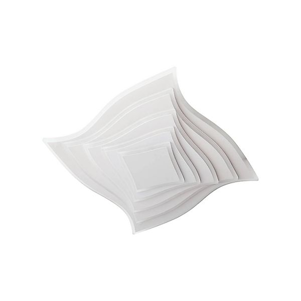 Lindby LED Deckenleuchte Rebeka 10030557 Dimmbar mit Leselampe Modern in We günstig online kaufen