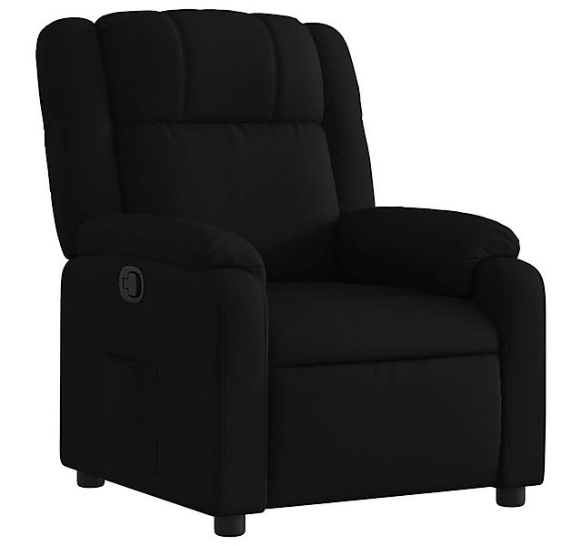 vidaXL Sessel Relaxsessel, schwarzer Stoff (1-St) günstig online kaufen