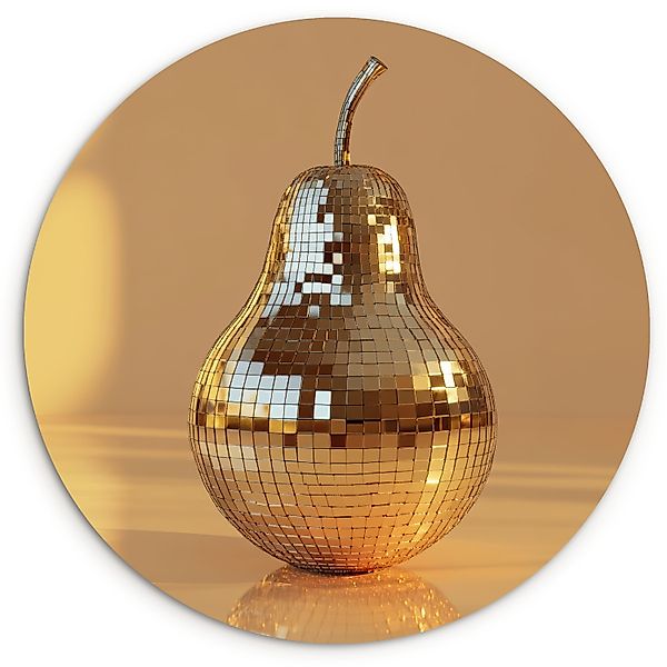 MuchoWow Gemälde Gold - Disco - günstig online kaufen