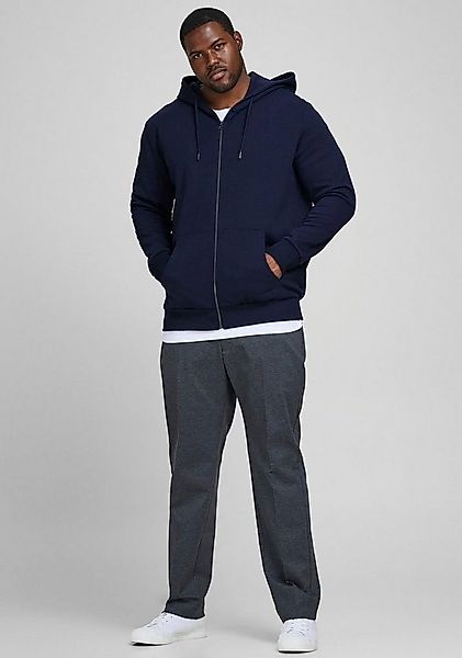 Jack & Jones PlusSize Kapuzensweatjacke BASIC SWEAT ZIP HOOD bis Größe 6XL günstig online kaufen