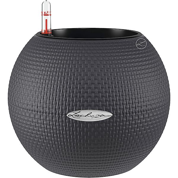 Lechuza Pflanzgefäß Puro Color Ø 20 cm x 16 cm Schiefergrau günstig online kaufen