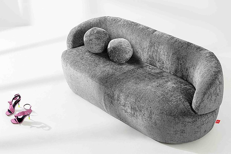 KONSIMO® 3-Sitzer NELUM Sofa, Modern, organische günstig online kaufen