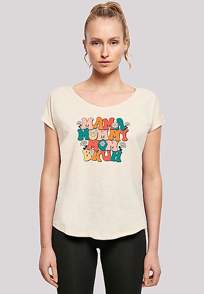 F4NT4STIC T-Shirt "Mothers Day Floral Accent Mom Life", Premium Qualität günstig online kaufen