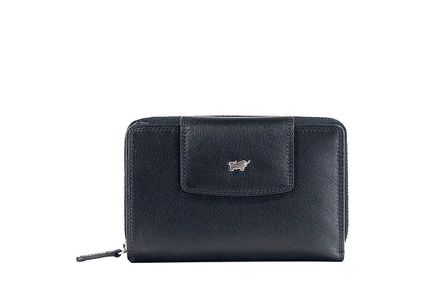 Braun Büffel Geldbörse GOLF RFID RV-Geldbörse M 15CS schwarz günstig online kaufen