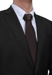 Fabio Farini Krawatte einfarbige Herren Schlips günstig online kaufen