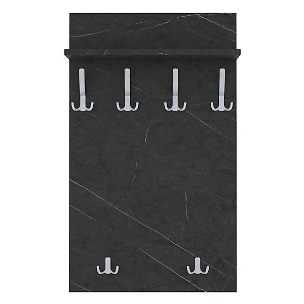 AKKE Garderobenhalter, MAXI Große Garderobe Aluminium Haken 2mm PVC Kantenu günstig online kaufen