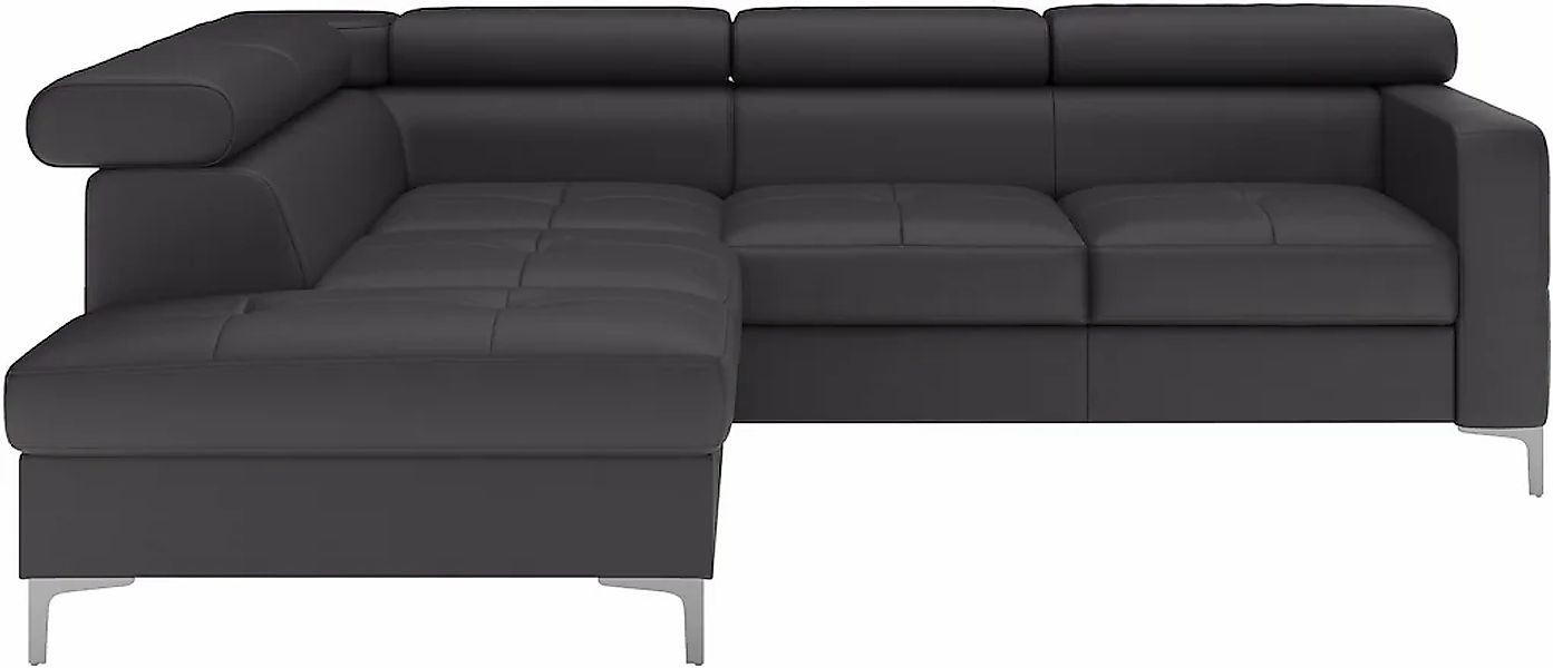 COTTA Ecksofa "Sammy L-Form", mit Kopfteilverstellung, wahlweise mit Bettfu günstig online kaufen