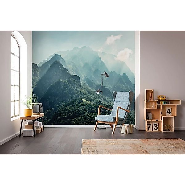 Sanders & Sanders Fototapete Landschaft Grün 300 x 250 cm 612382 günstig online kaufen