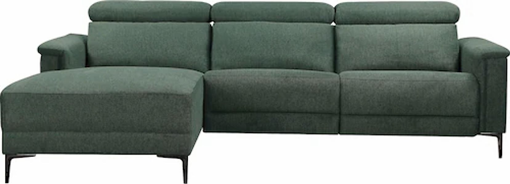 Home affaire Ecksofa »Lund, L-Form, 261cm, man. o. elektr. Relaxfunktion (m günstig online kaufen