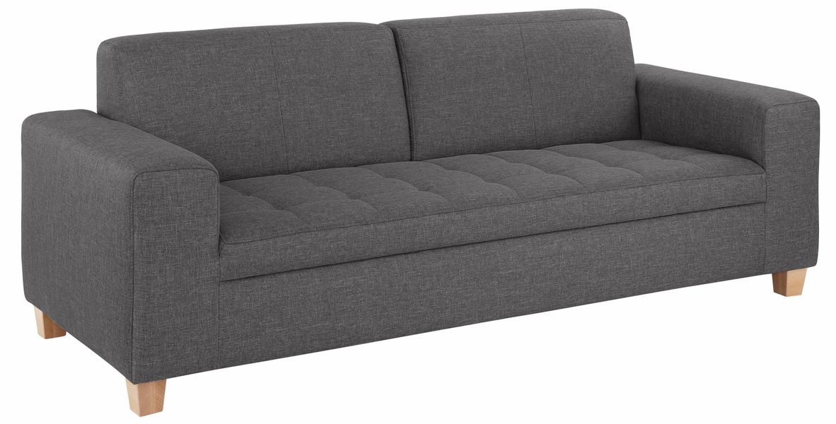 Home affaire 3-Sitzer "Corby" mit Steppung auf Sitzfläche günstig online kaufen