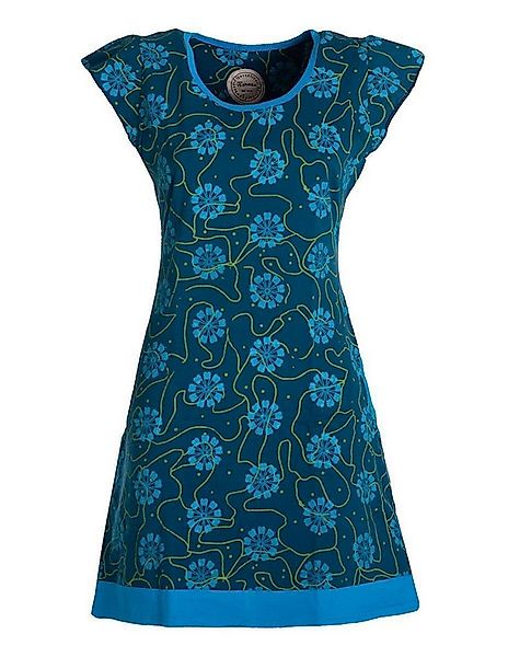 Vishes Tunikakleid Damen kurzarm Longshirt-Kleid Mini-Kleid Tunika-Kleid Sh günstig online kaufen