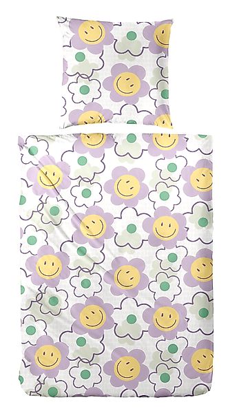 Primera Bettwäsche Renforce-Bettwäsche Smile for me, günstig online kaufen