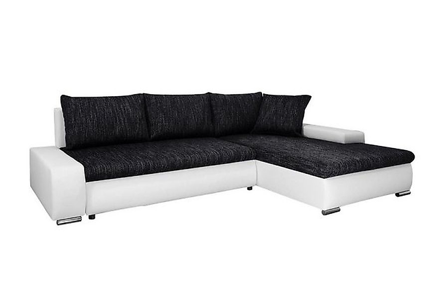 Beautysofa Polsterecke mit Schlaffunktion Teo L, günstig online kaufen