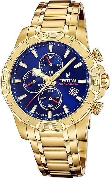 Festina Chronograph Timeless Chronograph F20705/3, Quarzuhr, günstig online kaufen