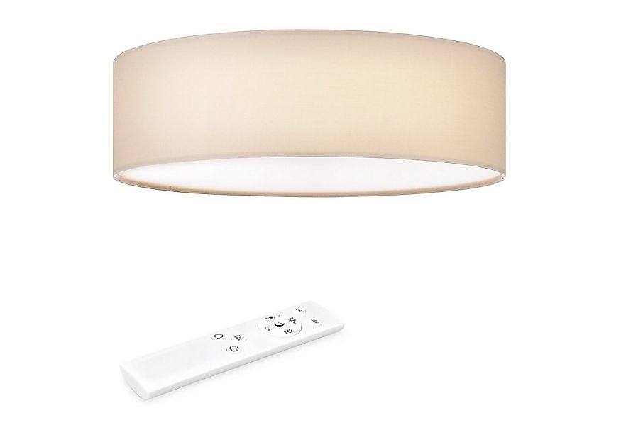 Navaris Deckenleuchten LED Deckenleuchte rund mit Fernbedienung - dimmbar - günstig online kaufen